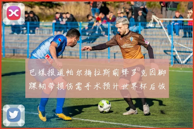 巴媒报道帕尔梅拉斯前锋罗克因脚踝韧带损伤需手术预计世界杯后恢复